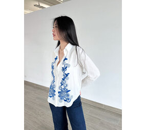 Unika Blouse borduur voor 9023 Unika Blouse borduur voor 9023