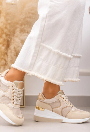 Sneaker verhoogde hak 3478 Sneaker verhoogde hak 3478