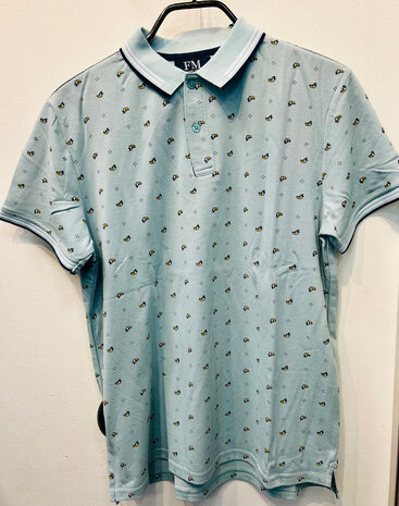 FM Sport Club Polo Shirt print 2305 FM Sport Club Polo Shirt print 2305