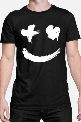 JHK T-Shirt km Smile-Cross-Heart 2402