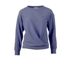 Enjoy Shirt lm structuur drape 413139 Enjoy Shirt lm structuur drape 413139