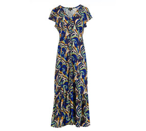 Lalamour Maxi dress short sleeve Maud LASU25161 Lalamour Maxi dress short sleeve Maud LASU25161