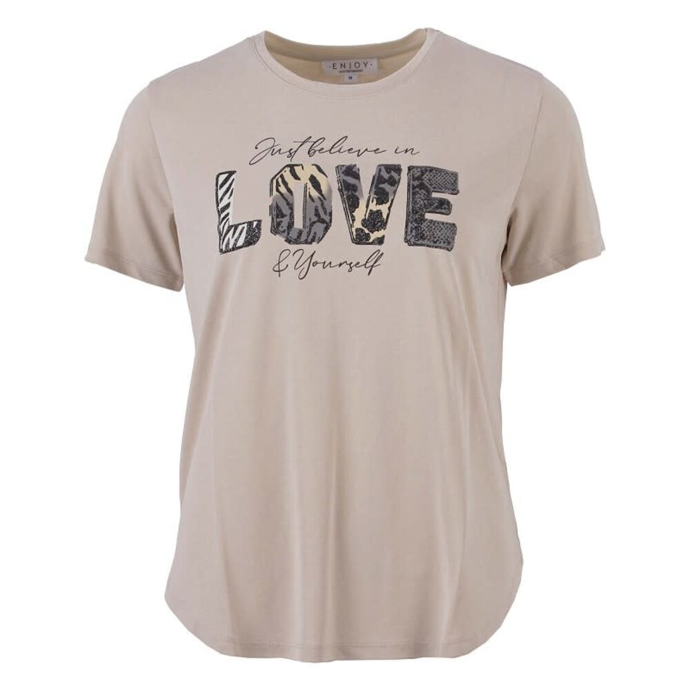 Enjoy T-Shirt Love print 475374 Enjoy T-Shirt Love print 475374