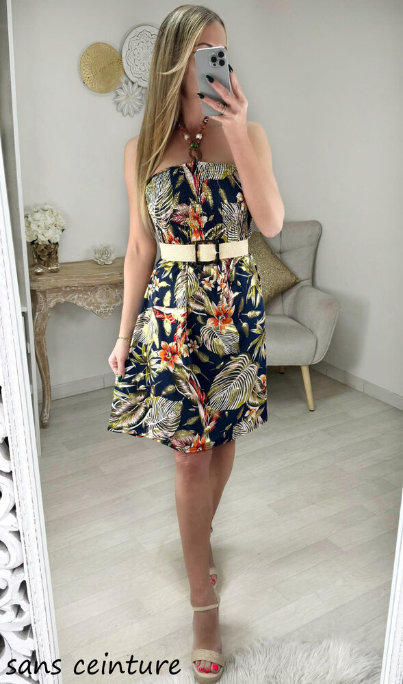 Halter jurkje print 3010 Halter jurkje print 3010