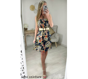 Halter jurkje print 3010 Halter jurkje print 3010