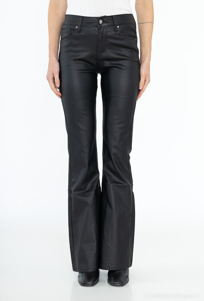 Coated flare broek 2412
