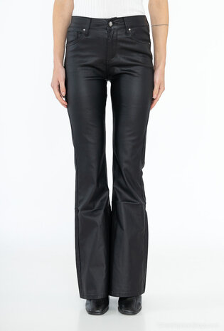 Coated flare broek 2412