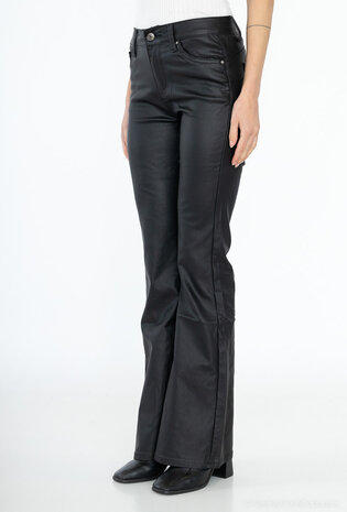 Coated flare broek 2412