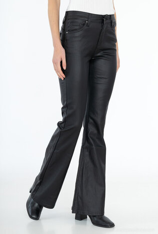 Coated flare broek 2412