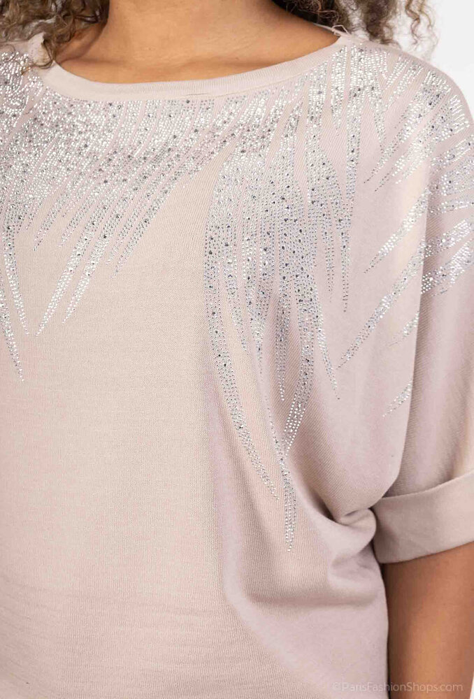 JH Fashion Truitje los vallend strass 22033 JH Fashion Truitje los vallend strass 22033