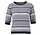 Pull halve mouw streep lurex 421128