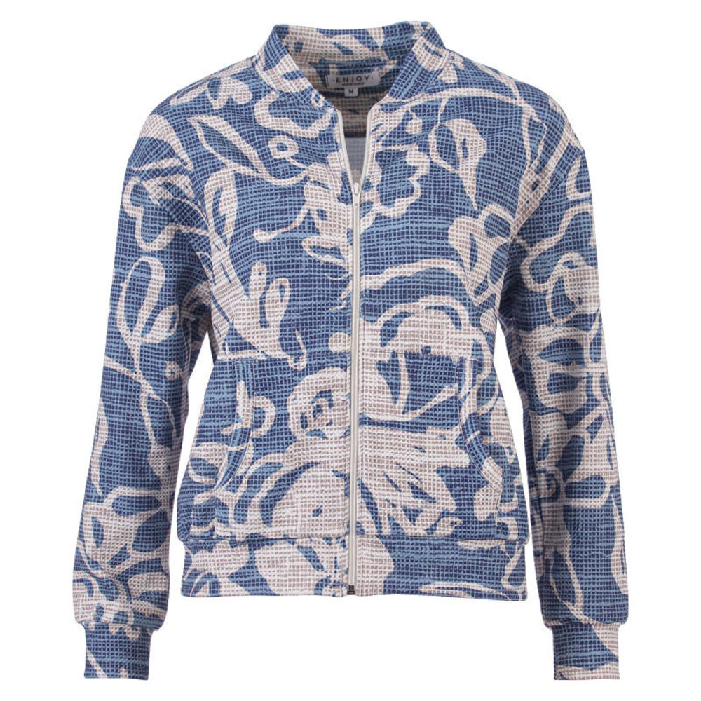 Enjoy Bomber jasje bloemprint 183134 Enjoy Bomber jasje bloemprint 183134
