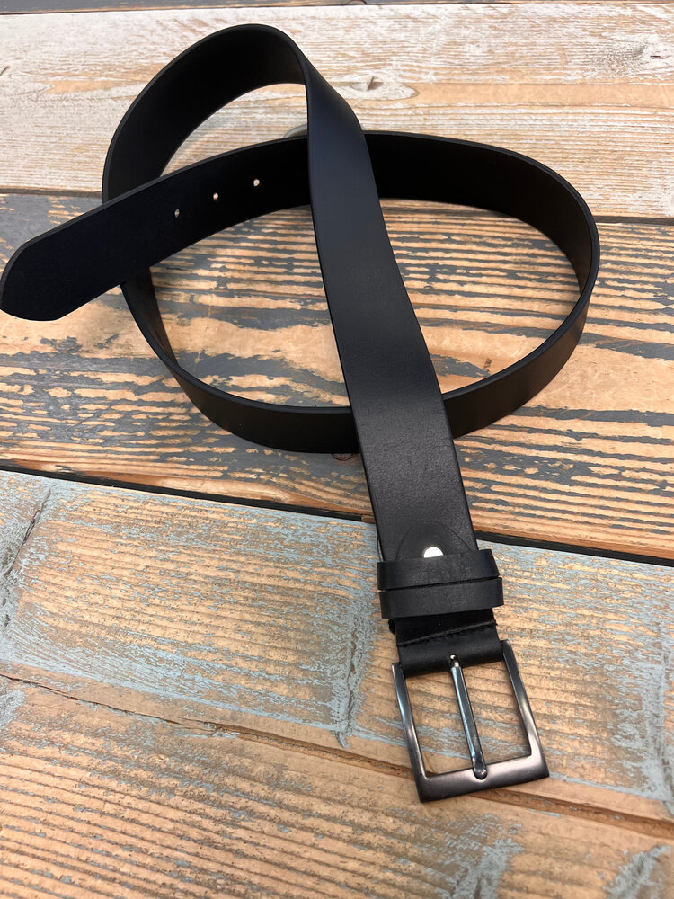 Echt lederen riem  Milled 4 cm