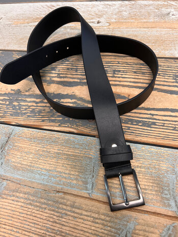 Echt lederen riem  Milled 4 cm