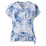 Enjoy Blouson km v-hals batik print 167550 Enjoy Blouson km v-hals batik print 167550