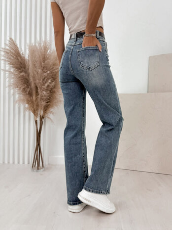 Estee Brown Wide leg flared denim EB083 Estee Brown Wide leg flared denim EB083