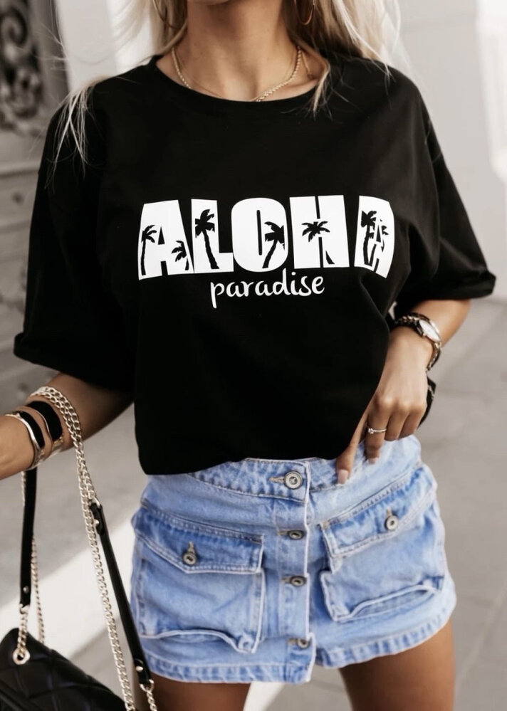 Estee Brown T-Shirt km Aloha