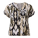 Enjoy Blouson v-hals allover print 156417 Enjoy Blouson v-hals allover print 156417