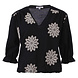 Enjoy Blouson blouse 3/4 mouw embroid 127211 Enjoy Blouson blouse 3/4 mouw embroid 127211