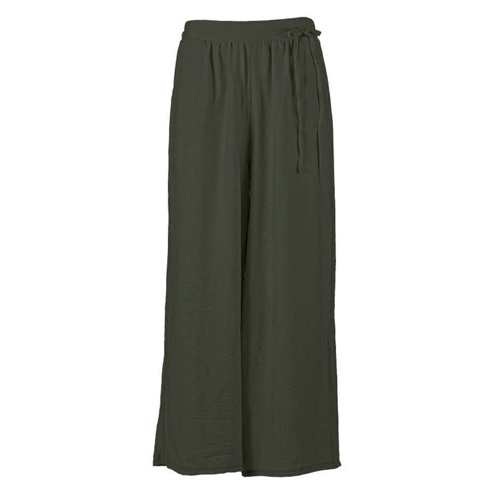 Enjoy Pantalon uni wide leg 127071
