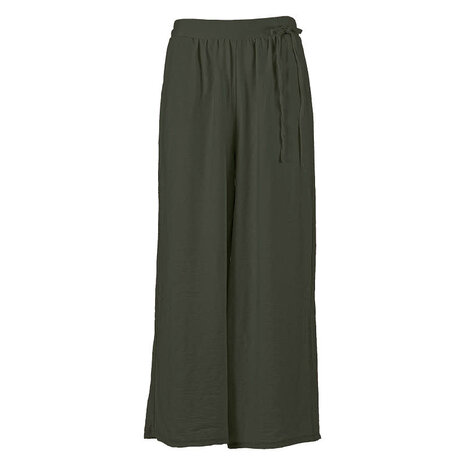 Enjoy Pantalon uni wide leg 127071