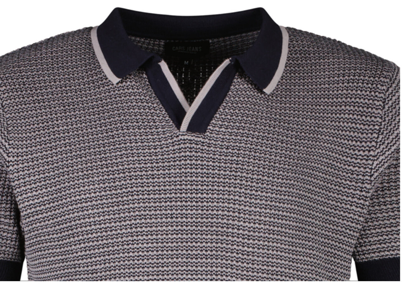 Cars Jeans Polo shirt fijnbrei Craw