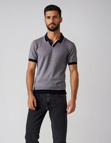 Cars Jeans Polo shirt fijnbrei Craw