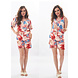 Iz Naiz Short bloemen print 3620 Iz Naiz Short bloemen print 3620