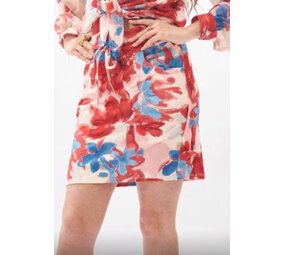 Iz Naiz Rokje bloemen print zakjes 3939 Iz Naiz Rokje bloemen print zakjes 3939