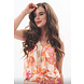 Iz Naiz Top v-hals bloemen print 3382 Iz Naiz Top v-hals bloemen print 3382