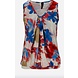 Iz Naiz Top v-hals bloemen print 3382 Iz Naiz Top v-hals bloemen print 3382