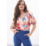 Iz Naiz Shirt lampion mouw 3933 Iz Naiz Shirt lampion mouw 3933