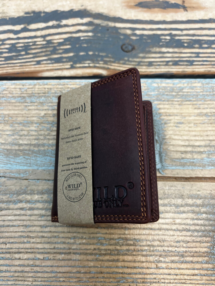 Echt lederen portemonnee SLG-003