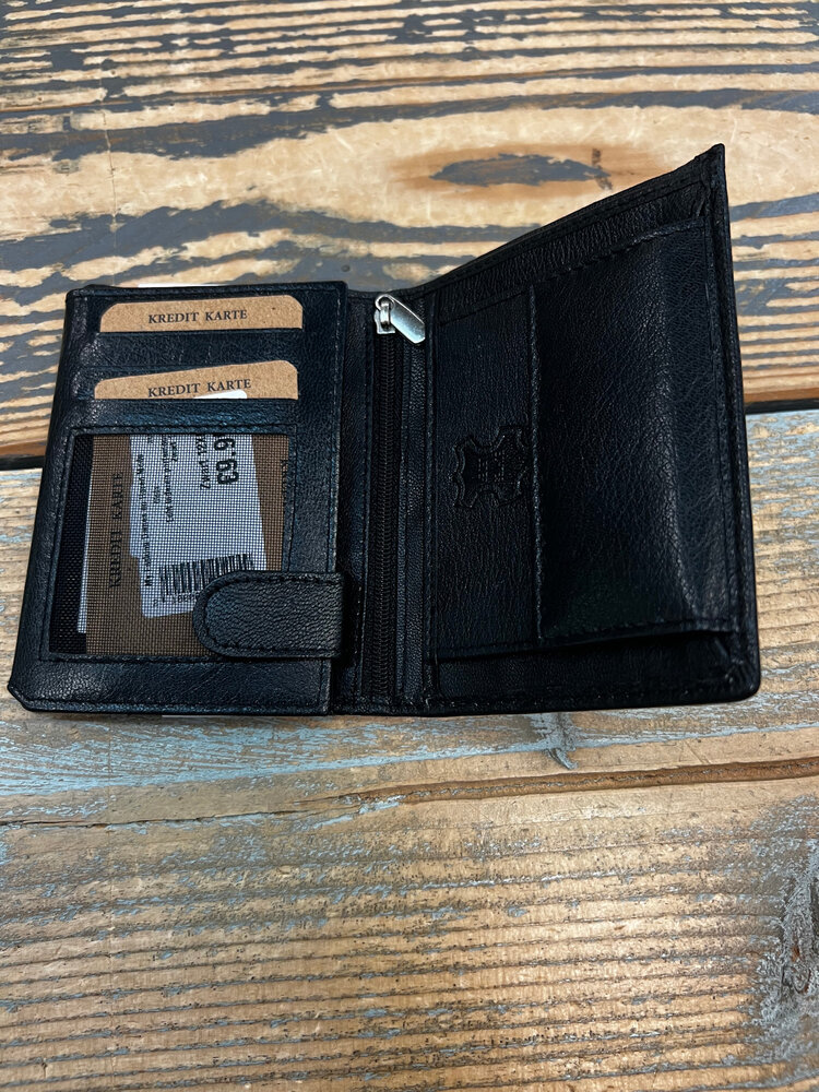 Echt lederen portemonnee 642