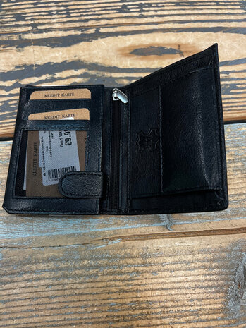 Echt lederen portemonnee 642