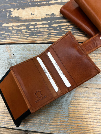 Moda Echt lederen Card wallet 76-2007 Moda Echt lederen Card wallet 76-2007