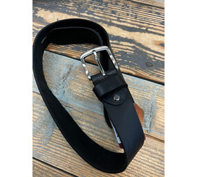 Echt lederen riem 4 cm 818 Echt lederen riem 4 cm 818