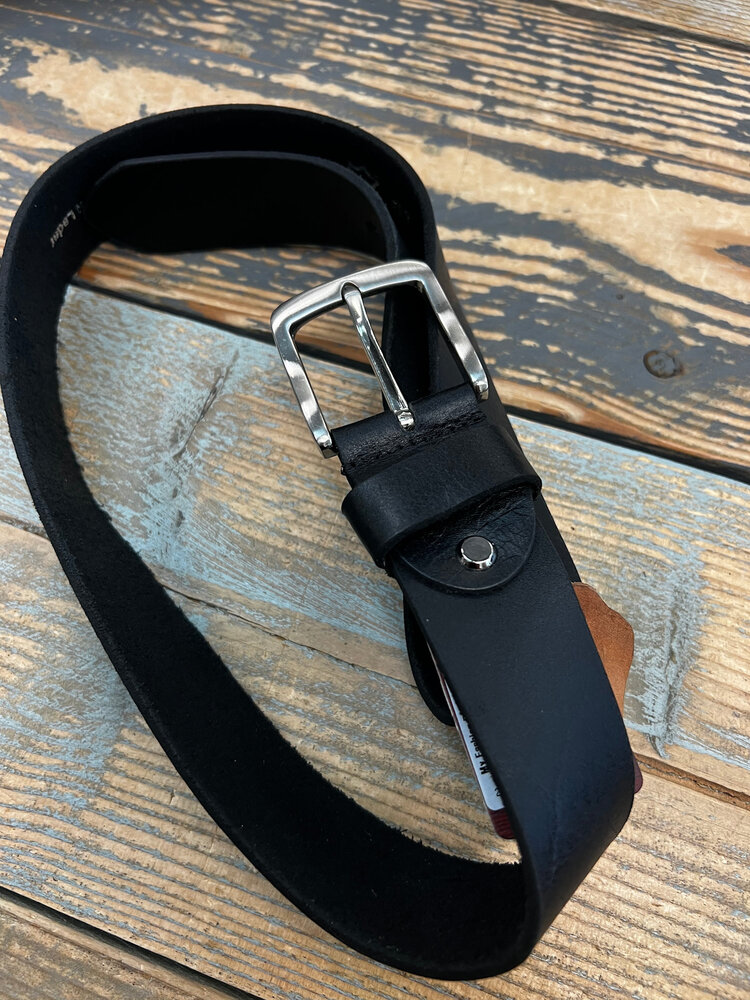 Echt lederen riem 4 cm 818 Echt lederen riem 4 cm 818