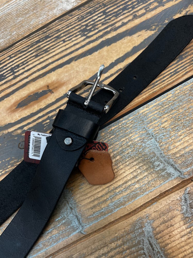 Echt lederen riem 4 cm 818 Echt lederen riem 4 cm 818