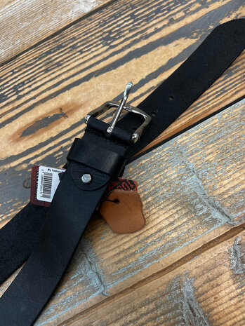 Echt lederen riem 4 cm 818 Echt lederen riem 4 cm 818