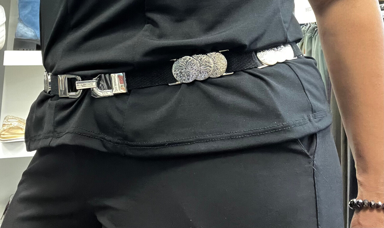 Elastische riem rondjes 3045