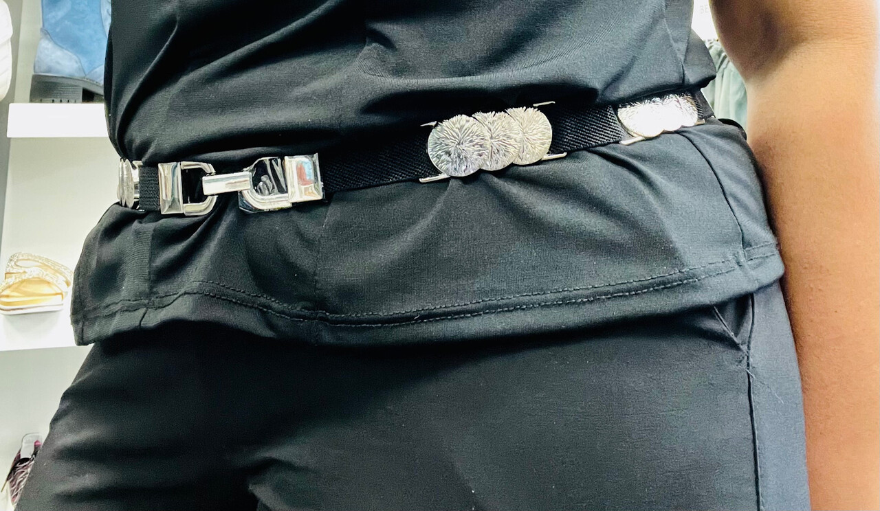 Elastische riem rondjes 3045