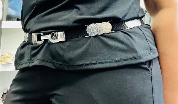 Elastische riem rondjes 3045