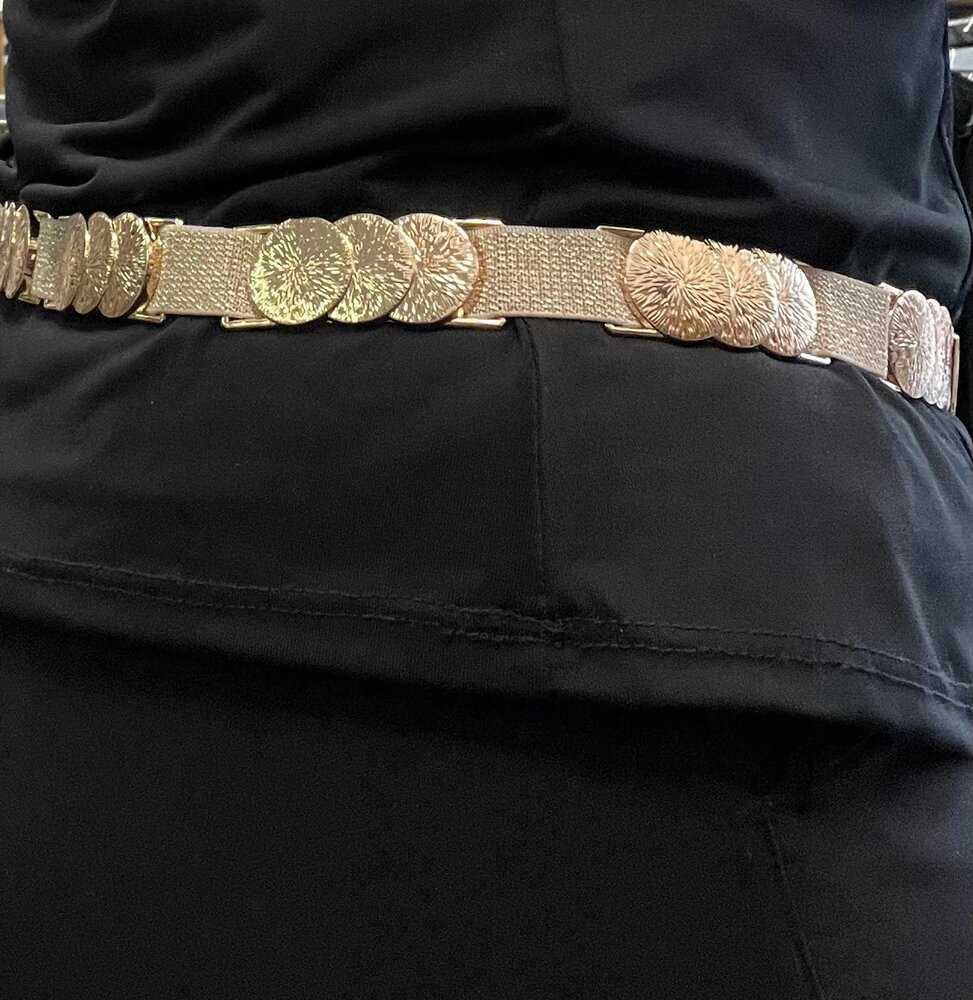 Elastische riem rondjes 3045