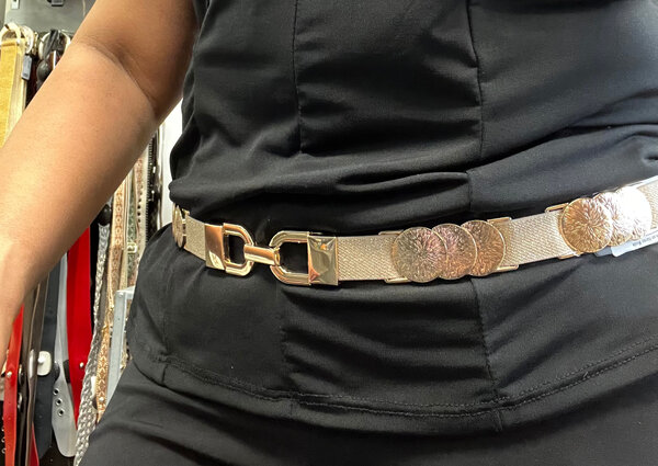 Elastische riem rondjes 3045