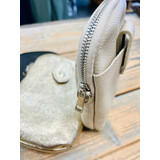 Phone bag 3 vaks echt leder Pada