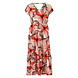 Enjoy Jurk kapmouw bloemprint 156580 Enjoy Jurk kapmouw bloemprint 156580