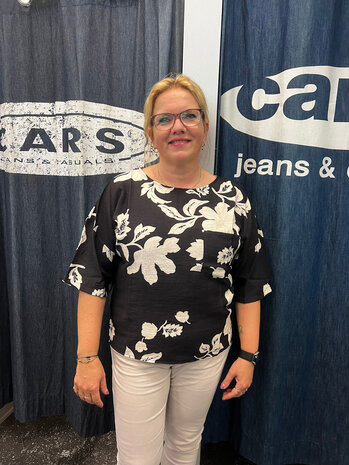 Enjoy Top km allover print 503102