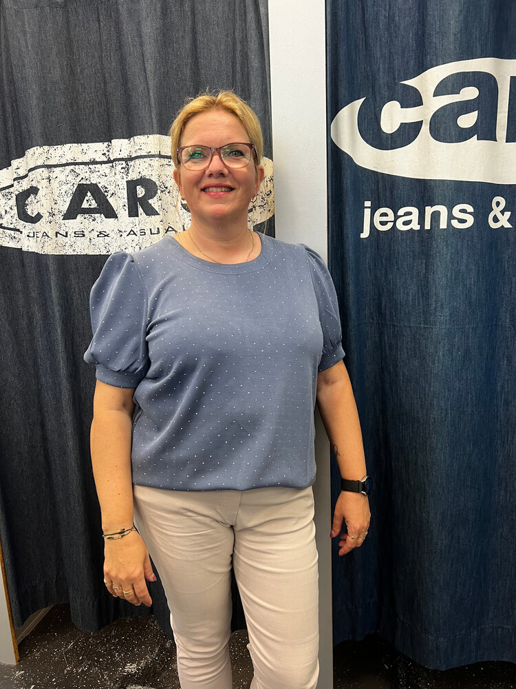 Enjoy Sweater korte pofmouw str. 183550