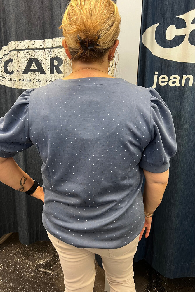 Enjoy Sweater korte pofmouw str. 183550